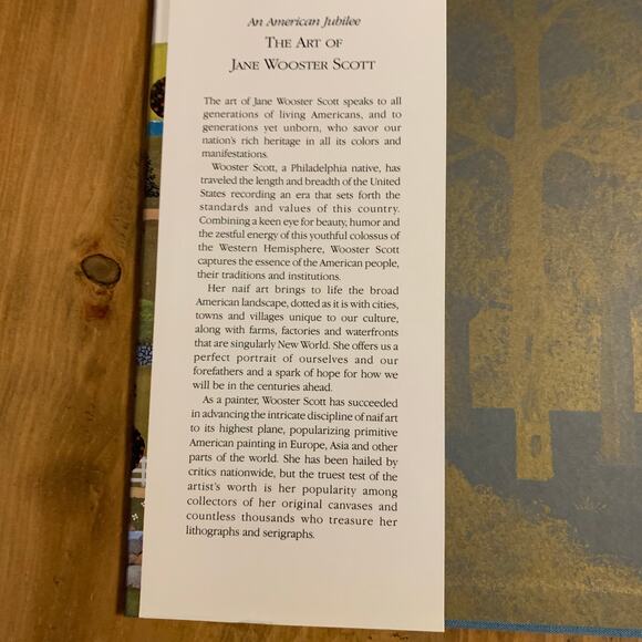 An American Jubilee The Art of Jane Wooster Scott Book HC DJ Hand Signed - Picture 3 of 15